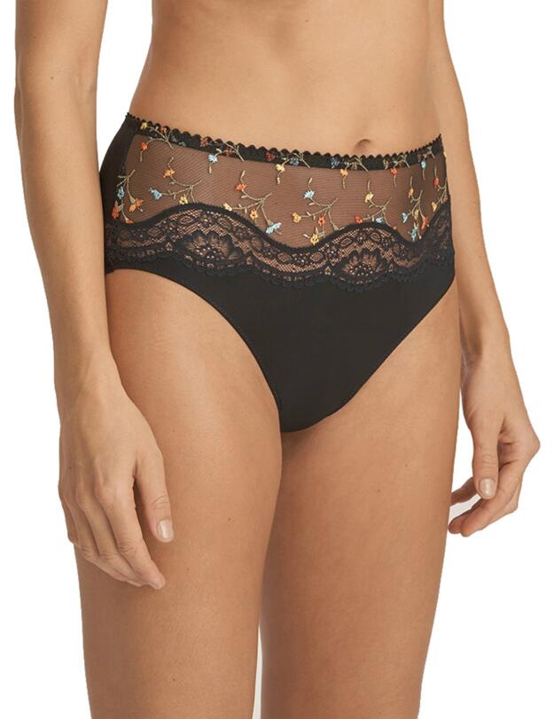 0563141 Prima Donna Midnight Garden Full Brief - 0563141 Black