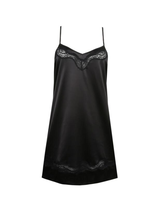 0863140 Prima Donna Midnight Garden Nightdress - 0863140 Black
