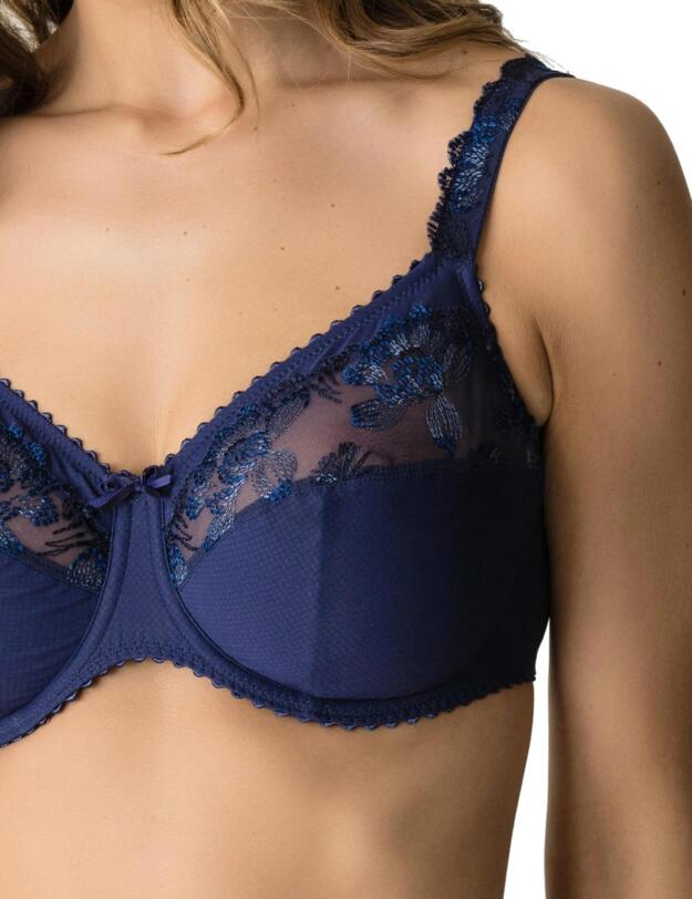 0162926/0162927 Prima Donna Plume Comfort Full Cup Bra - 0162926/0162927 Bleu Bijou