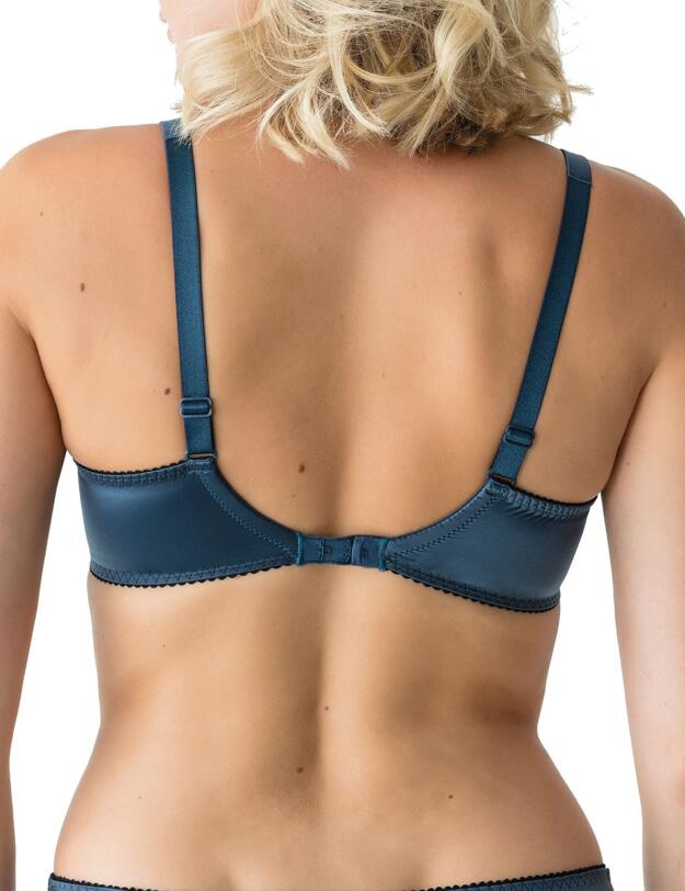 0162945 Prima Donna Chandelier Padded Balcony Bra - 0162945 Mineral Blue