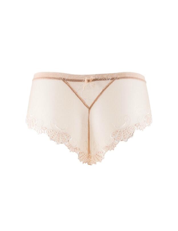 ACC0488 Lise Charmel Dressing Floral Shorty Brief - ACC0488 Ambre Nacre