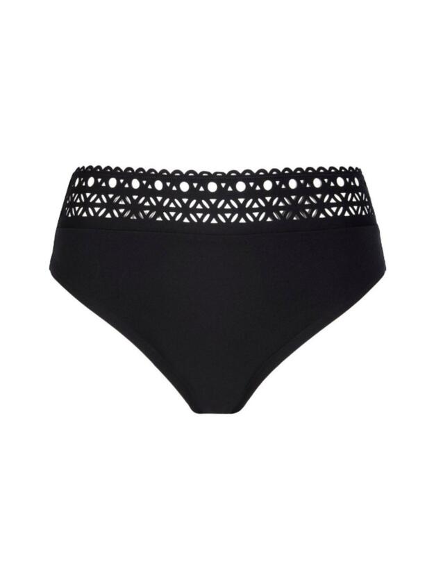 ABA0615 Lise Charmel Ajourage Couture High Waist Bikini Brief - ABA0615 Noir