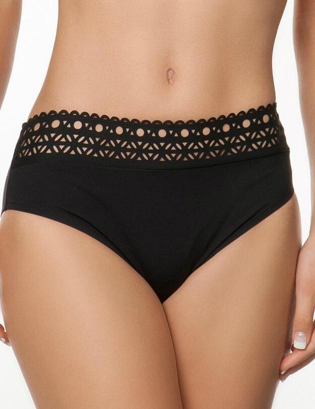 ABA0615 Lise Charmel Ajourage Couture High Waist Bikini Brief - ABA0615 Noir