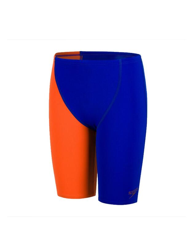 809733C612 Speedo Junior Fastskin Endurance+High Waisted Jammer - 809733C612 Blue/Orange