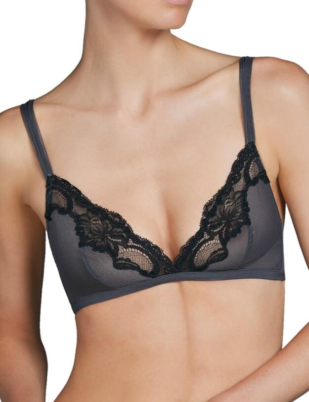 3303919 Andres Sarda Eden Non-Wired Triangle Bra - 3303919 Frost Grey