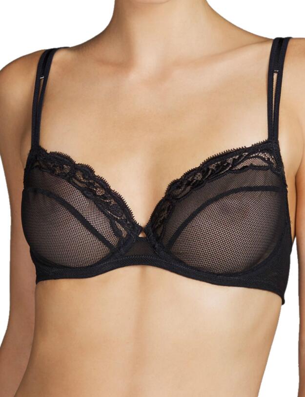 3307311 Andres Sarda Quimera Underwired Full Cup Bra - 3307311 Black