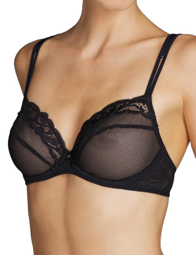 3307311 Andres Sarda Quimera Underwired Full Cup Bra - 3307311 Black