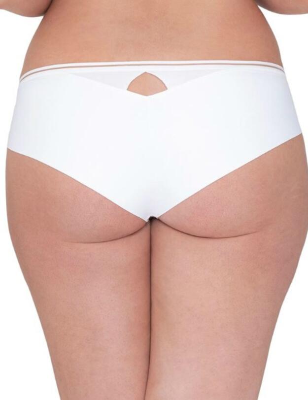 CK015201 Curvy Kate Top Spot Short Brief - CK015201 White