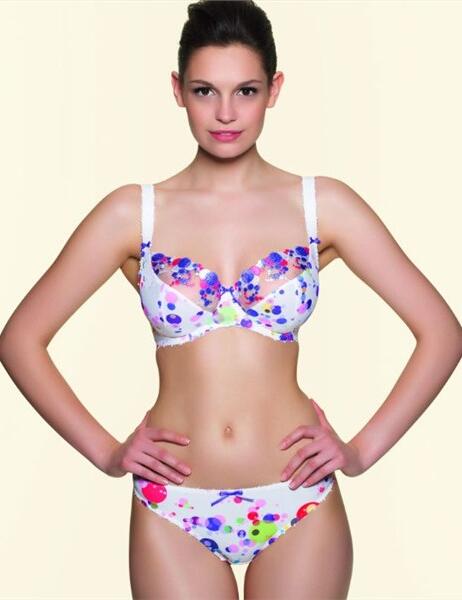 4581 Freya Frankie Plunge Bra SALE White - 4581 Plunge Bra
