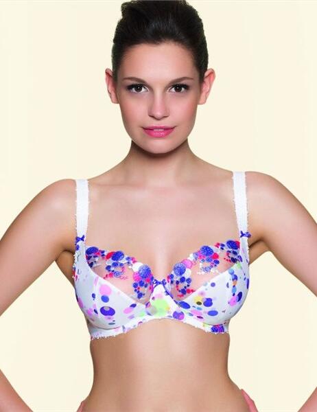 4581 Freya Frankie Plunge Bra SALE White - 4581 Plunge Bra