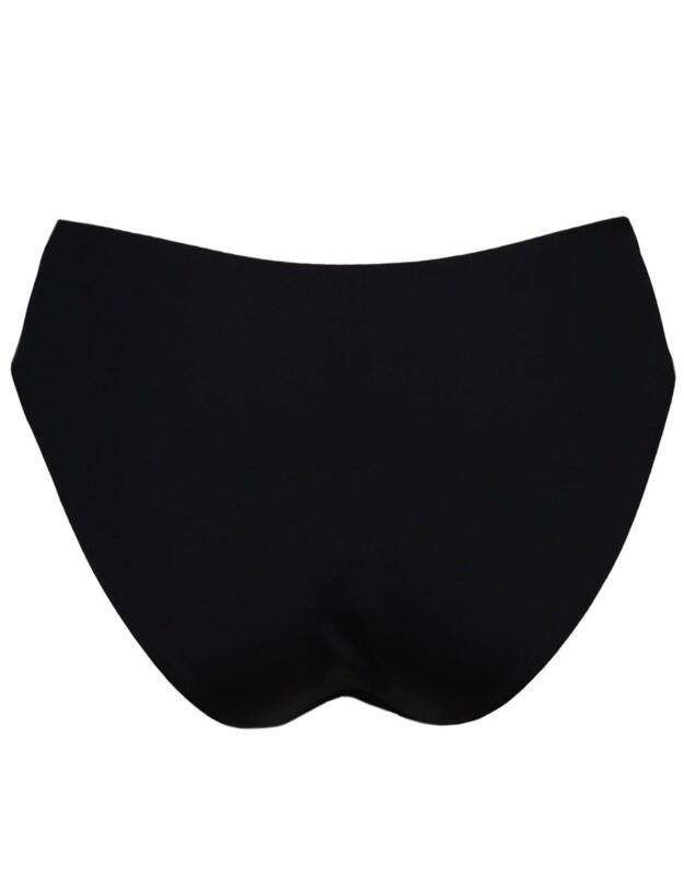 15806 Pour Moi Allure High Leg Brief - 15806 Black/Red