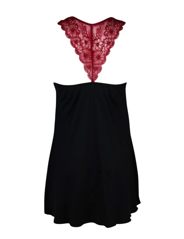 15808 Pour Moi Allure Chemise - 15808 Black/Red