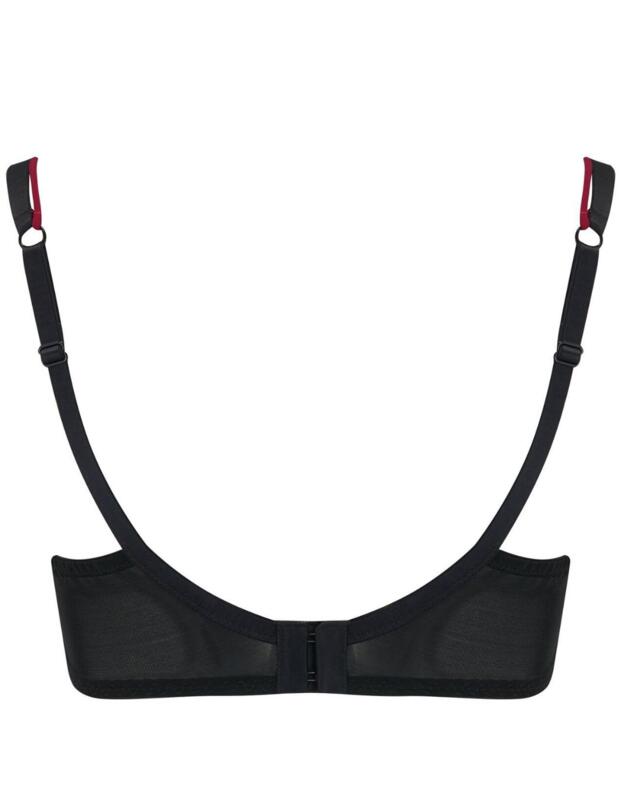 15802 Pour Moi Allure Underwired Bra - 15802 Black/Red