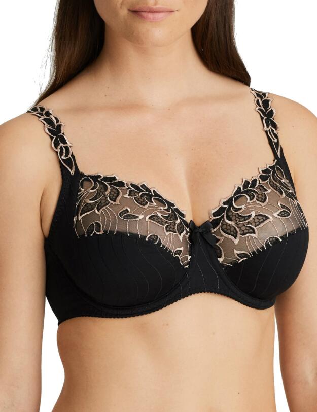 0161810/11 Prima Donna Deauville Full Cup Bra - 0161810/0161811 Celebration Black