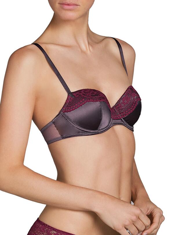 3307814 Andres Sarda Gstaad Padded Balcony Bra - 3307814 Toffee
