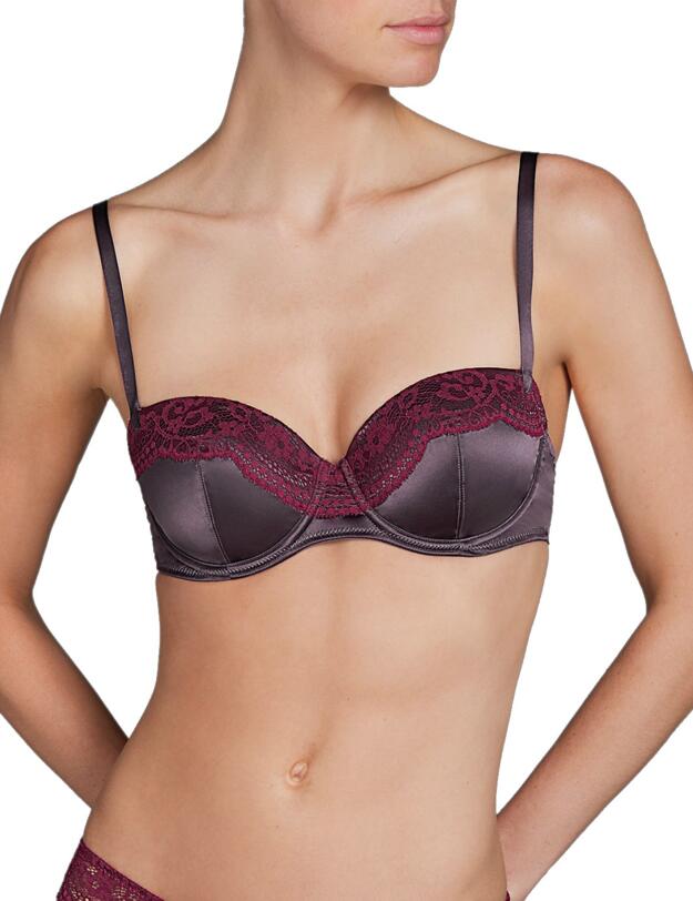 3307814 Andres Sarda Gstaad Padded Balcony Bra - 3307814 Toffee