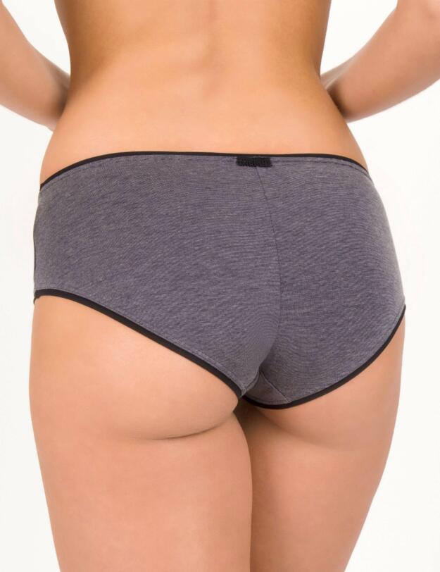 814867 Conturelle By Felina Pretty Daily Short Brief - 814867 Graphite Melange