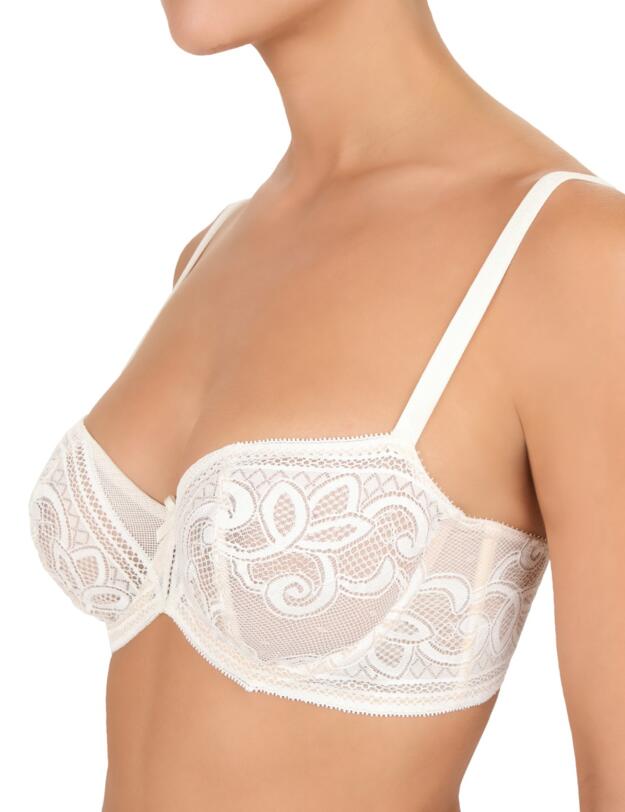 804818 Conturelle by Felina Viva Balcony Bra - 804818 Vanilla