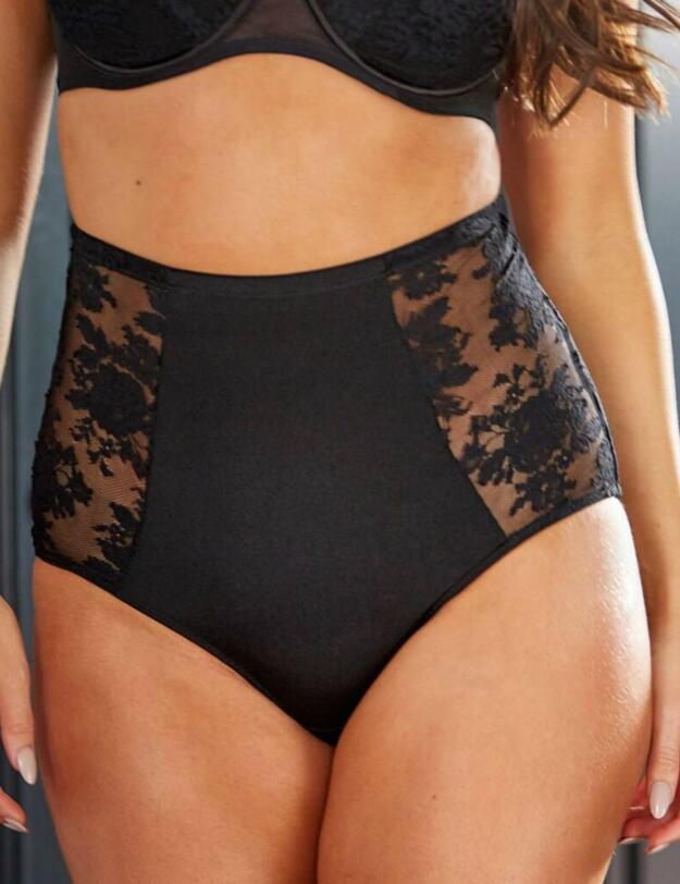 15906 Pour Moi Muse High Waist Brief - 15906 Black