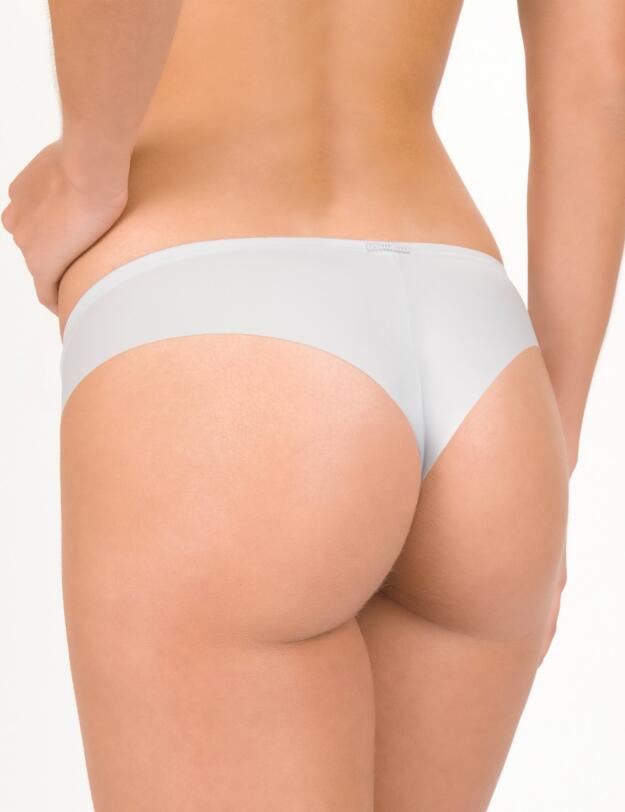 812865 Conturelle by Felina Solid Print String Thong - 812865 Platin Animal