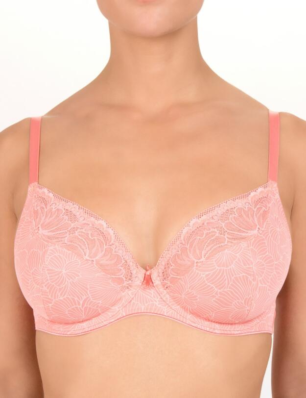 804862 Conturelle By Felina Magnolia Balcony Bra - 804862 Papaya