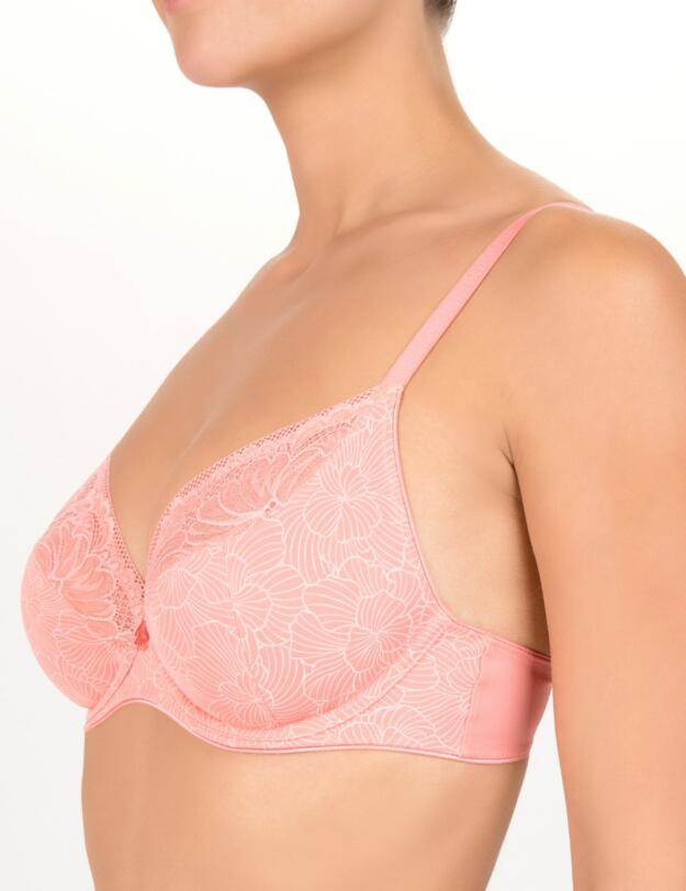 804862 Conturelle By Felina Magnolia Balcony Bra - 804862 Papaya