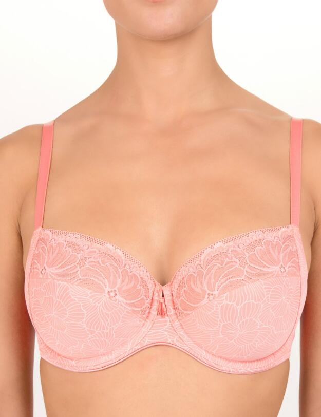 Conturelle By Felina Magnolia Underwired Bra Papaya