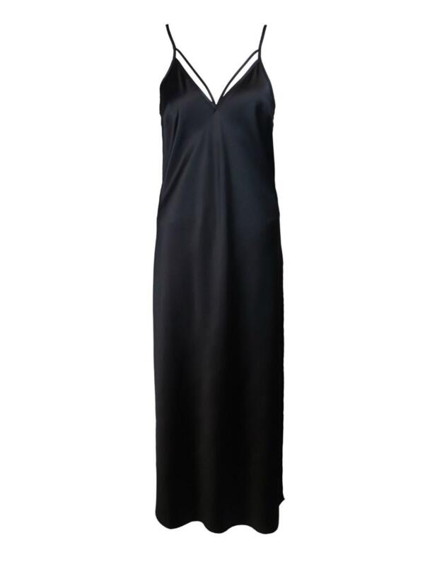 7564 Pour Moi Dusk Full Length Chemise - 7564 Black