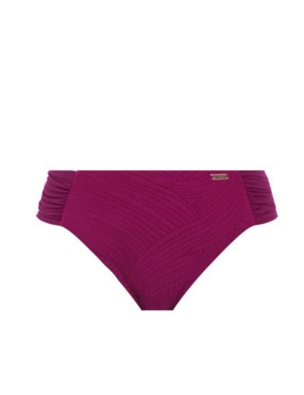 6358 Fantasie Ottawa Mid Rise Bikini Brief  - 6358 Mulberry