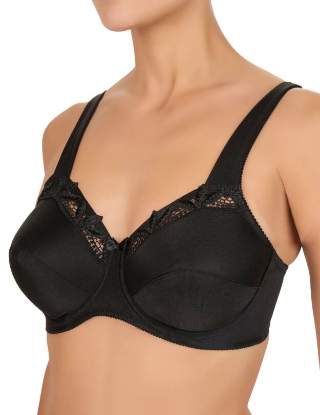 527 Conturelle By Felina Melina Underwired Bra - 527 Black