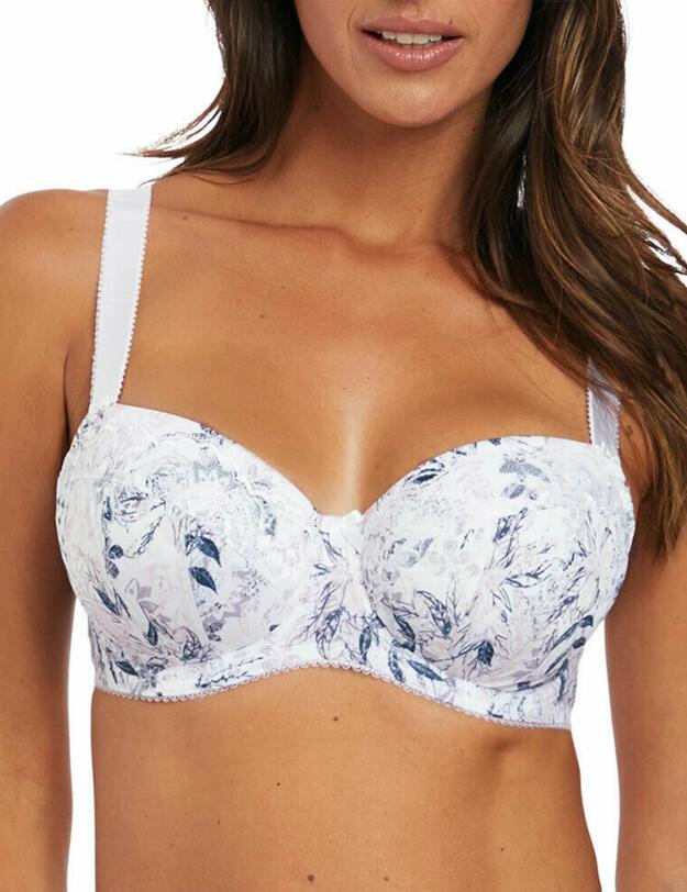 3081 Fantasie Carla Padded Half Cup Bra - 3081 White