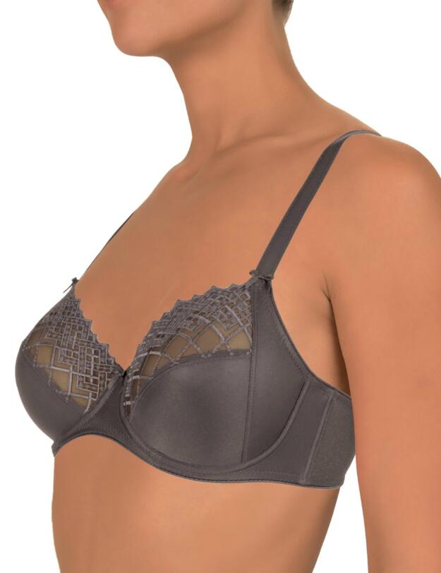 501 Conturelle By Felina Joy Underwired Bra - 501 Smoky Blue