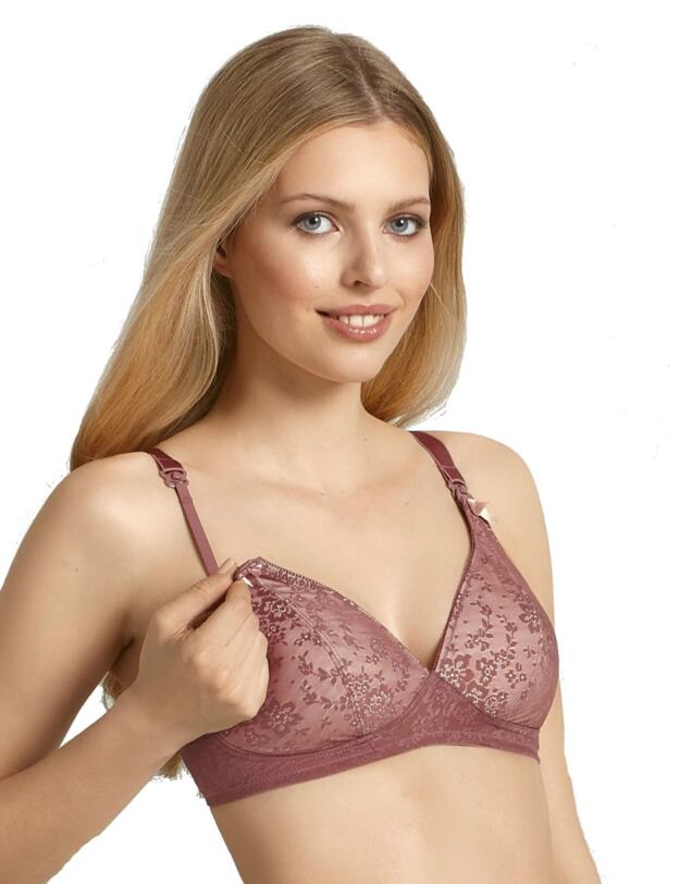 5054 Anita Fleur Wireless Nursing Bra - 5054 Berry