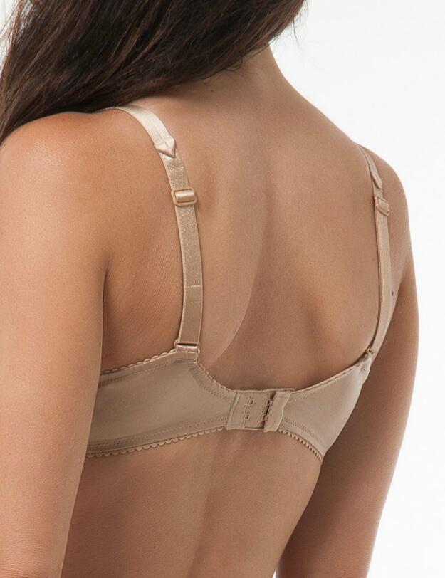 Lise Charmel Guipure Charming Half Cup Bra Ambre Nacre