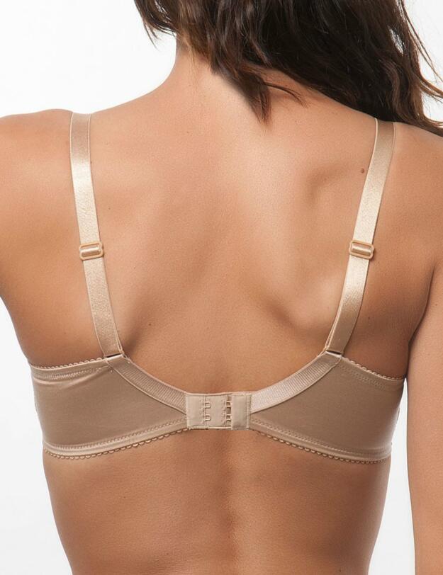 BCC6198 Lise Charmel Guipure Charming Full Cup Bra - BCC6198 Ambre Nacre