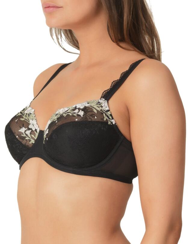 0102241 Marie Jo Ester Full Cup Wire Bra - 0102241 Black