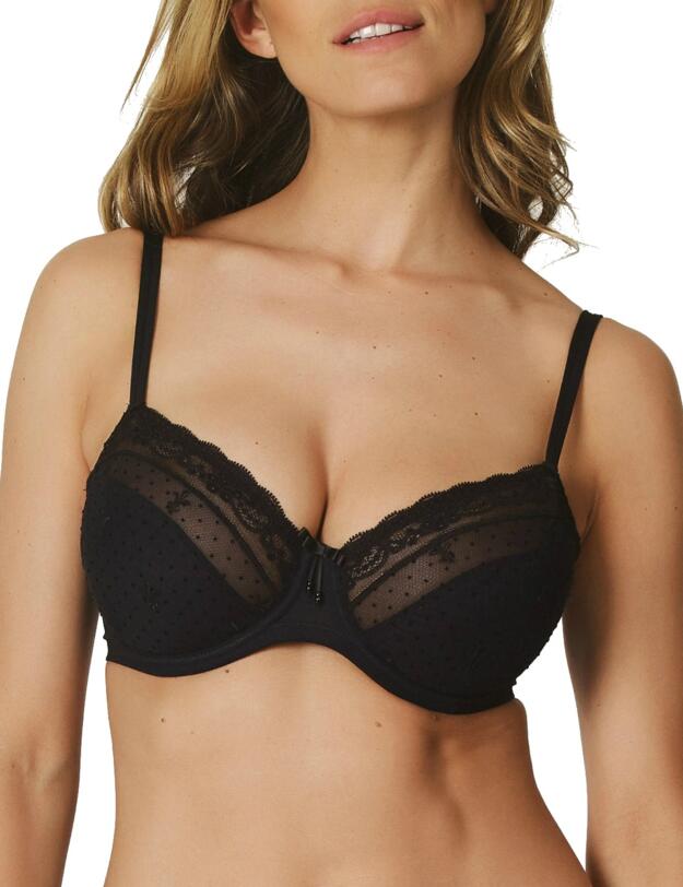 0102261 Marie Jo Eirin Full Cup Wire Bra - 0102261 Black