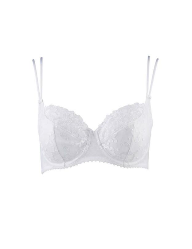 EF15 Aubade Wandering Love 3/4 Cup Bra - EF15 White