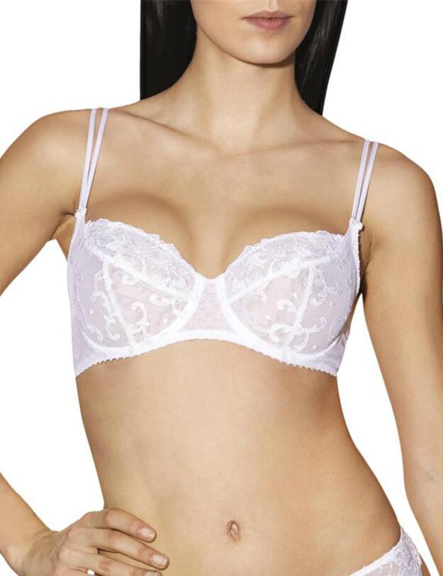 EF15 Aubade Wandering Love 3/4 Cup Bra - EF15 White