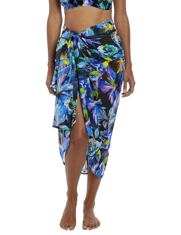 6486 Fantasie Paradise Bay Pareo - 6486 Aqua Multi