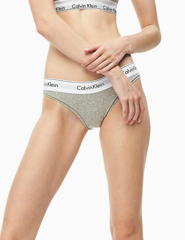 Calvin Klein Modern Cotton Bikini Style Brief Grey Heather