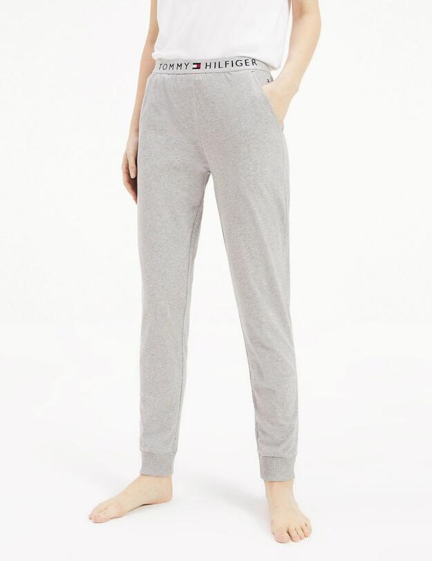 UW0UW01647 Tommy Hilfiger Tommy Original Cuffed Pants - UW0UW01647 Grey Heather