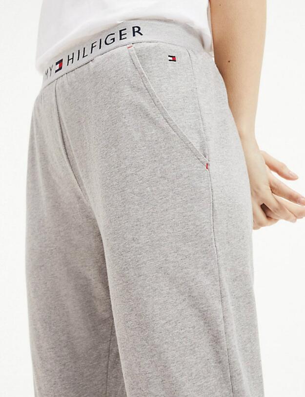 UW0UW01647 Tommy Hilfiger Tommy Original Cuffed Pants - UW0UW01647 Grey Heather