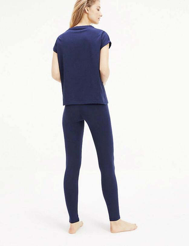 UW0UW01348 Tommy Hilfiger Legging Pyjama Set - UW0UW01348 Peacot
