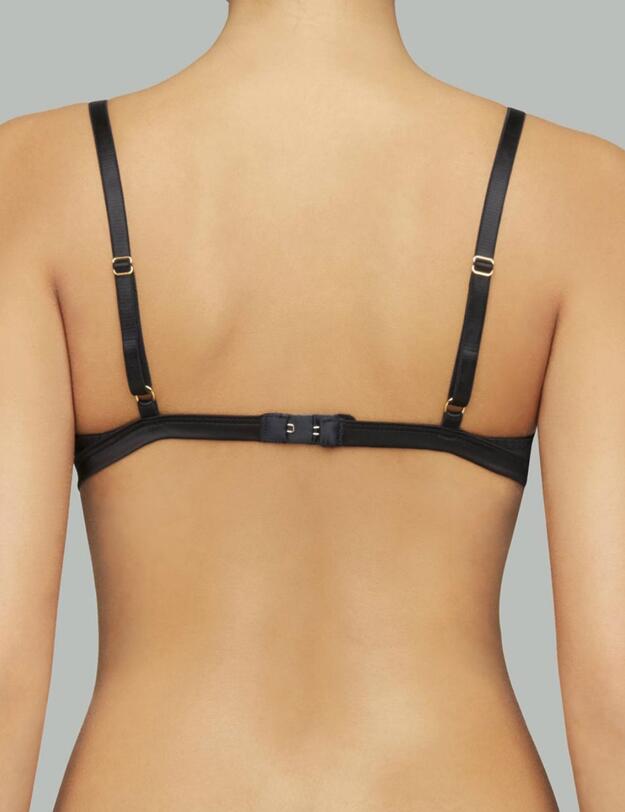 Coco De Mer Seraphine Soft Cup Bra Black