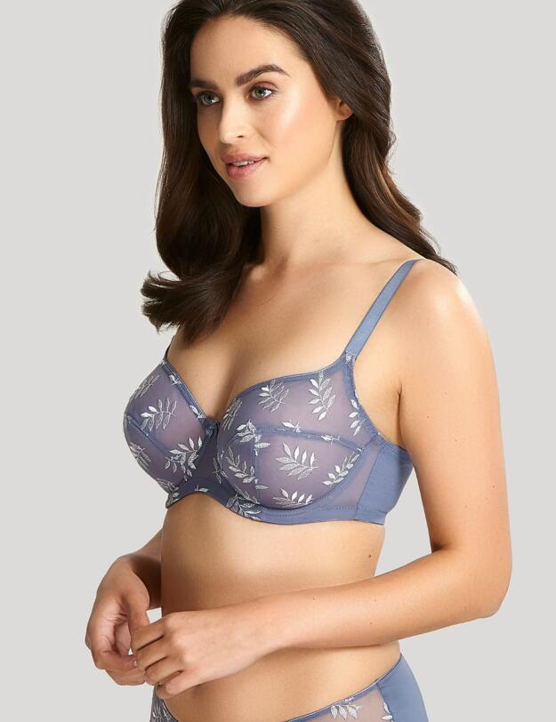 9071 Panache Tango Balcony Bra - 9071 Lead Blue