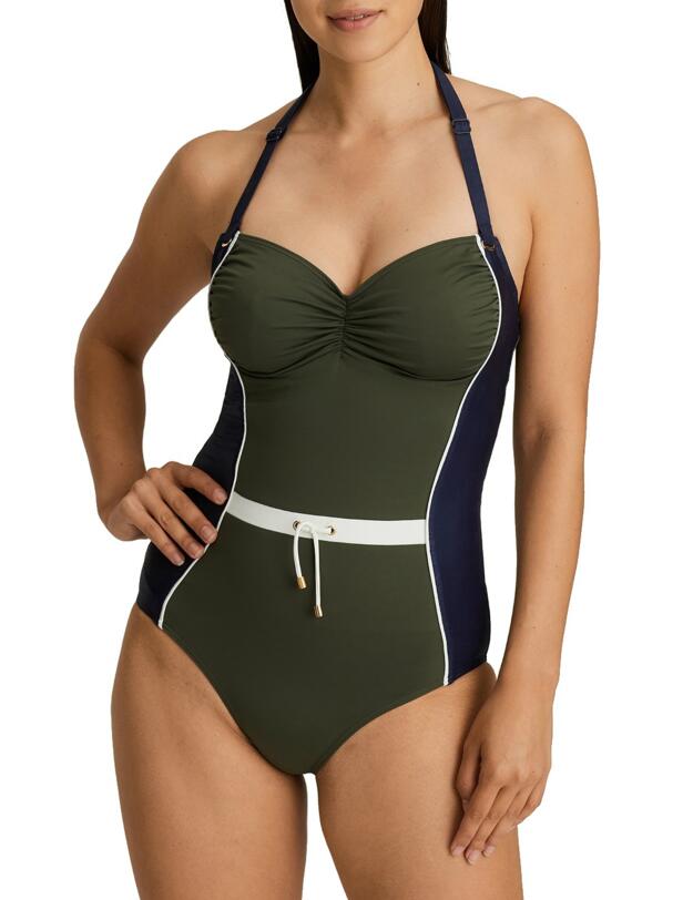 4002030 Prima Donna Ocean Drive Control Swimsuit - 4002030 Dark Olive