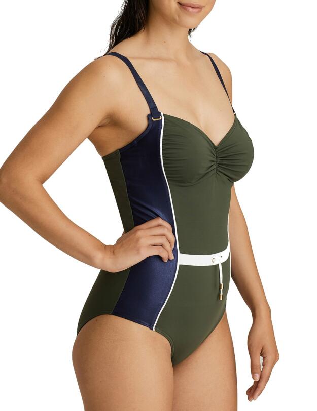 4002030 Prima Donna Ocean Drive Control Swimsuit - 4002030 Dark Olive