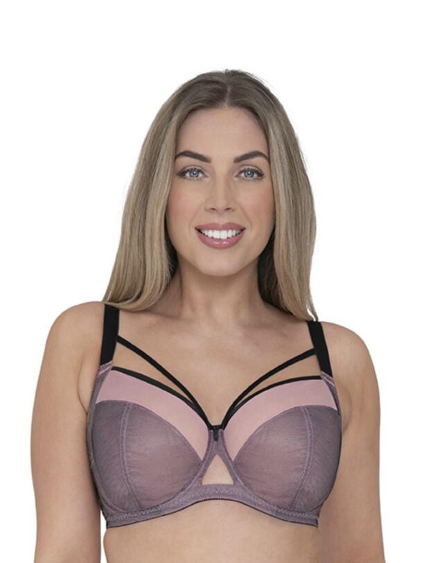 Curvy Kate Victory Viva 4 Part Cup Bra Pink/Black