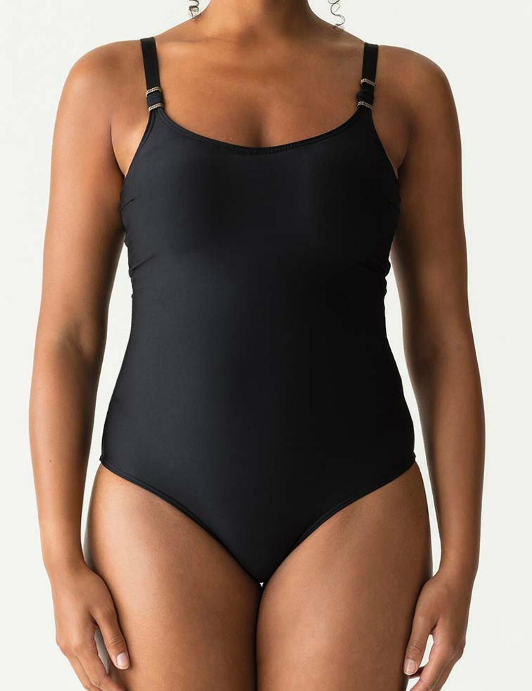 Prima Donna Cocktail Triangle Padded Swimsuit Black